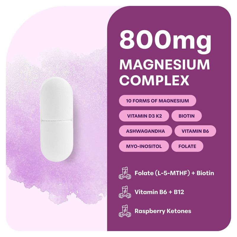 Magnesium Complex for Women | 20-in-1 Formula